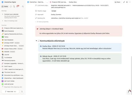 Notion CRM · előzmények — akos.essosy@mapi.hu