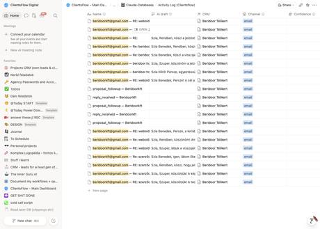 Notion activity log — beridoorkft@gmail.com