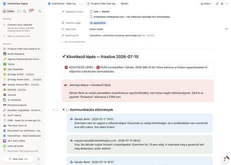 Notion CRM · előzmények — ertekesites.mld@gmail.com