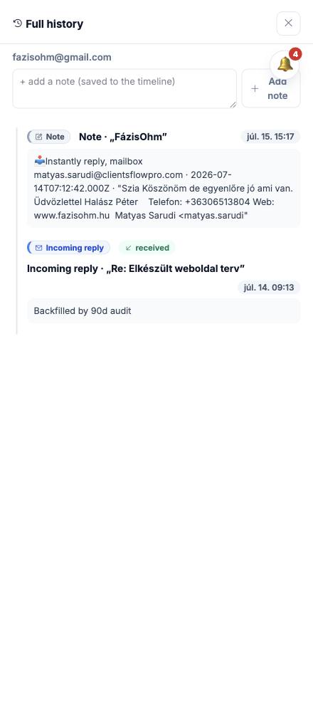 Dash · Full history — fazisohm@gmail.com
