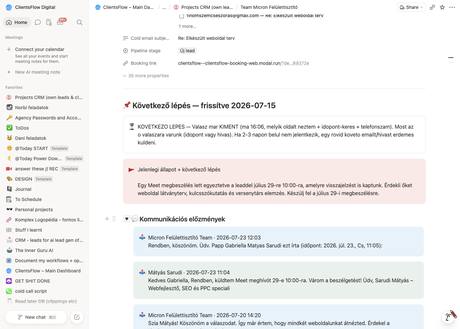 Notion CRM · előzmények — finomszemcseszoras@gmail.com