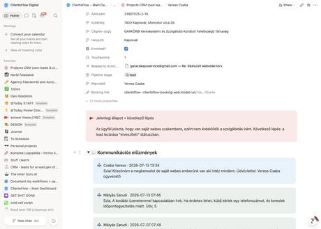 Notion CRM · előzmények — garazskapuservice@gmail.com