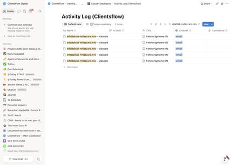 Notion activity log — info@ablak-nyilaszaro.info