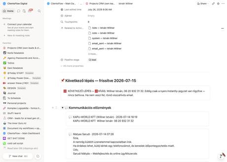 Notion CRM · előzmények — kapuworldkft@gmail.com