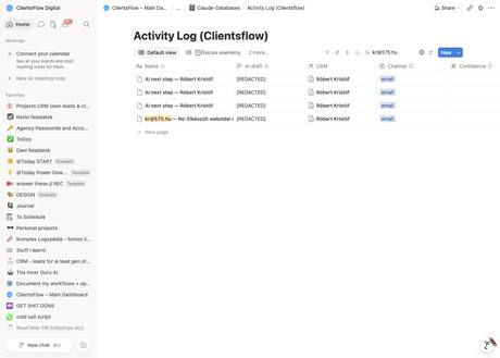 Notion activity log — kr@575.hu