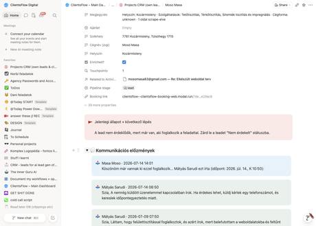 Notion CRM · előzmények — mosomasa83@gmail.com