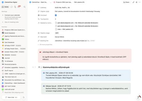 Notion CRM · előzmények — pali.lakatos@gmail.com