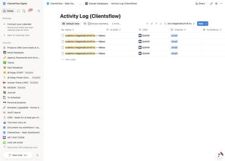 Notion activity log — szabolcs.halgato@szhvill.hu