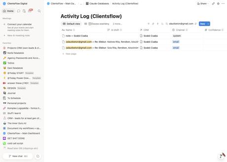 Notion activity log — zalautbeton@gmail.com